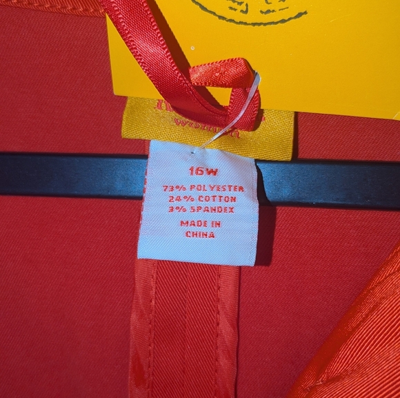 💥SUPER DEAL💥Ruby Rd. Women's Red Jacket NWT - Picture 9 of 10